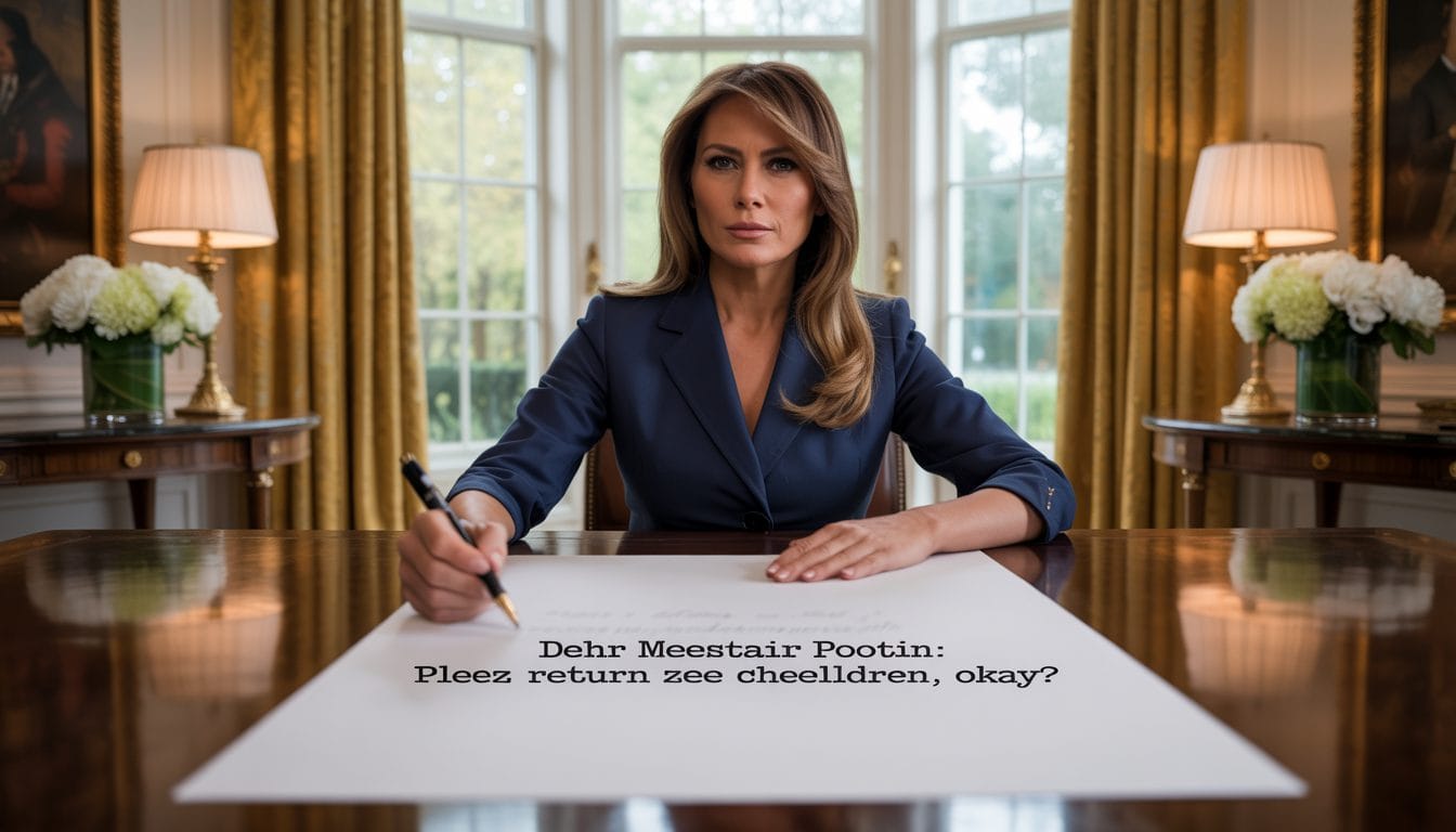 Melania Trump’s Heartfelt Letter To Putin: War, Children, And A Dash Of “diplomatic” Optimism