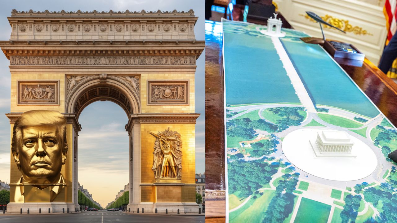 Arc De Trump? Monument Model Reveals President’s New Project For Dc