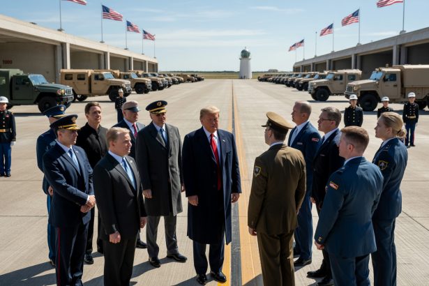 Trump Officials Move into U.S. Military Housing Amid Security Concerns