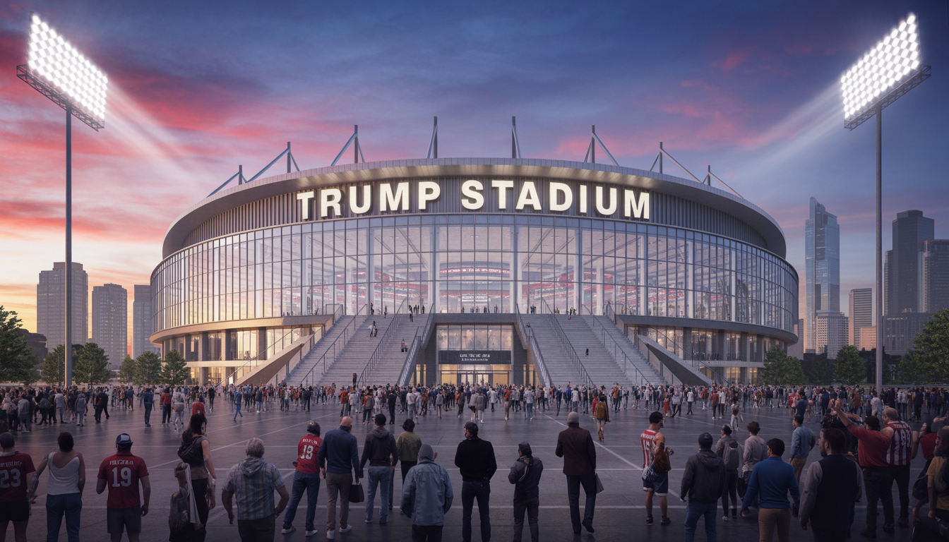 Trump Pushes To Name Washington Commanders Stadium After Himself