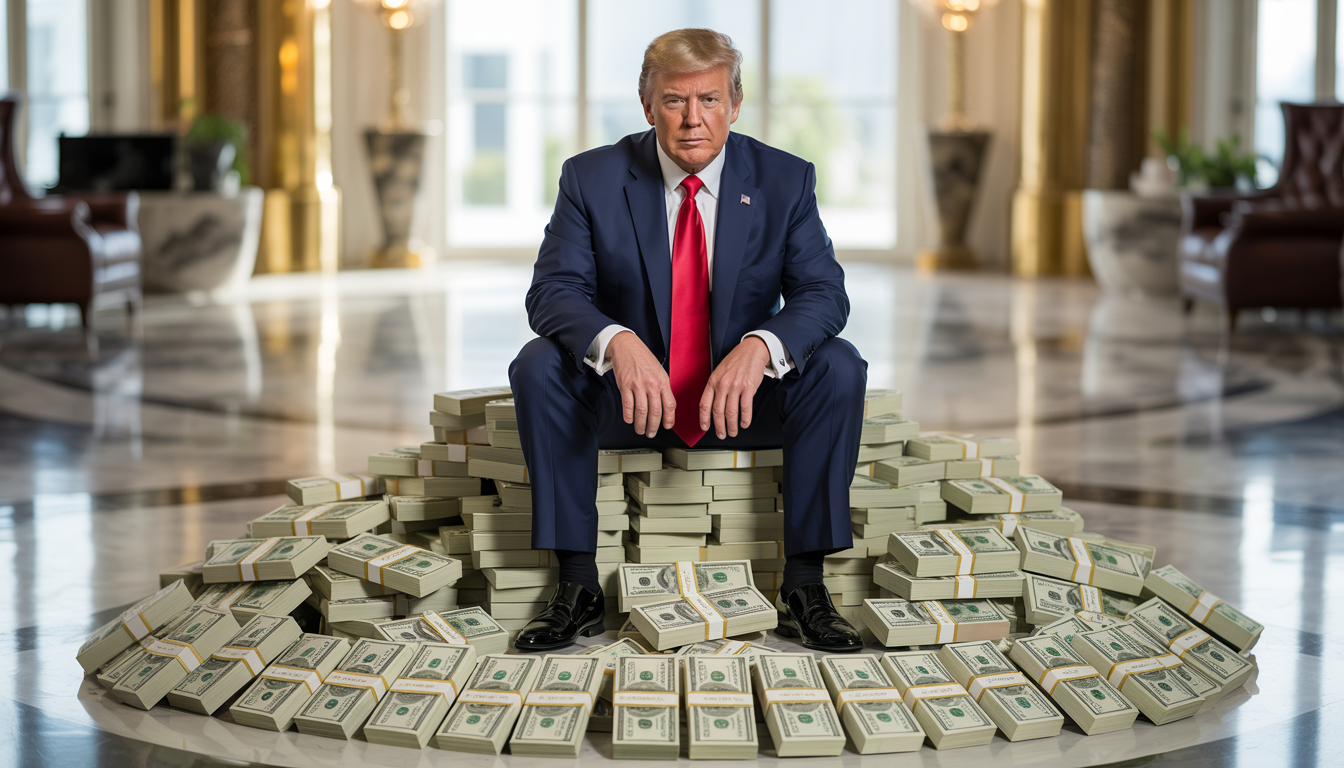 Trump Claims Net Worth Has Doubled in a Year — But the Numbers Tell a Murkier Story