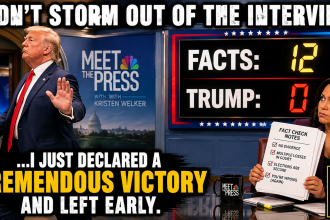 Trump Abruptly Ends ‘Meet the Press’ Interview After Heated Clash With Kristen Welker